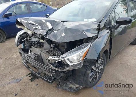 2021 Nissan Versa Sv Xtronic Cvt из США, поврежденный, VIN 3N1CN8EV3ML891043